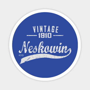 Vintage Blue Magnet